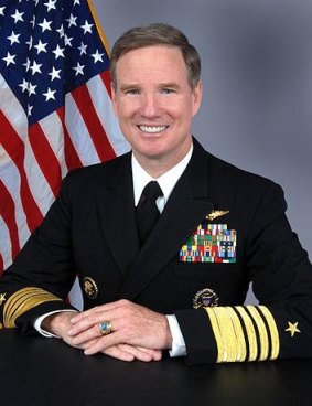 Retired four-star admiral Patrick M. Walsh