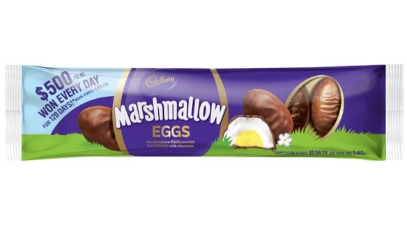 Cadbury marshmallow eggs.