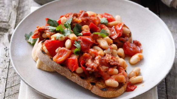 Beans on toast.