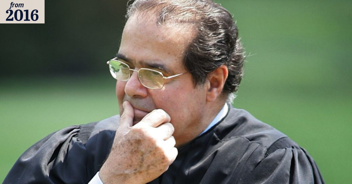 Antonin Scalia, leader of conservative intellectual renaissance in the ...