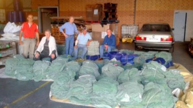 Rotary Club of Mill Point is distributing thousands of surplus mining sector linen to charities in Perth and beyond.