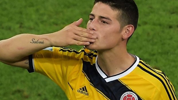 James Rodriguez: Colombia's newest superstar.