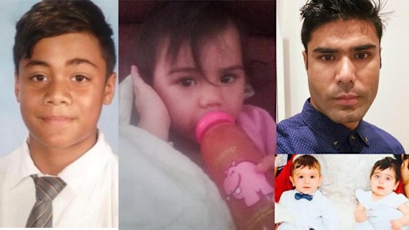 Tui Gallaher, Vera Peacock, Sujan Adhikari and  Robbi and Charli Manago drowned last summer.