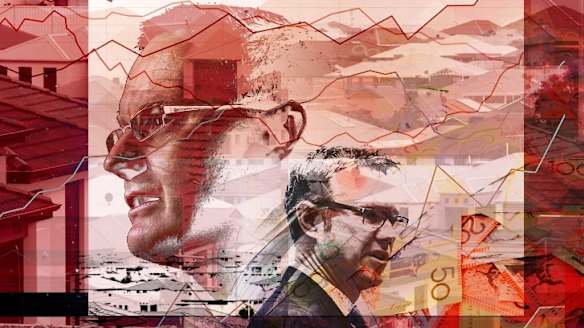 The money men: Guy Debelle and Philip Lowe.