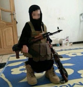 Photo posted by an Islamic State jihadist on Twitter.