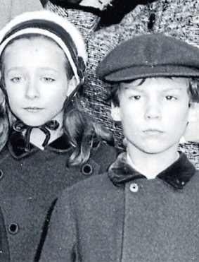 Francis with sister Alice in 1961