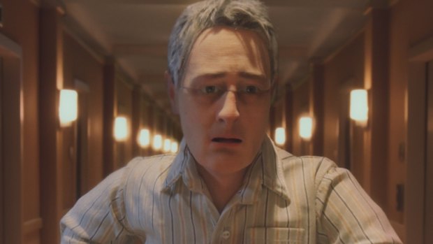 On the run: Michael (voiced by David Thewlis) in the stop-motion animation <i>Anomalisa</i>.