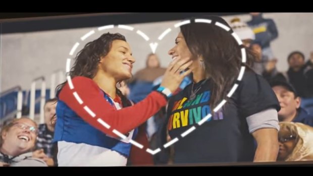 "Fans of Love": The ad agency with whom the NFL partnered described it as "apolitical."
