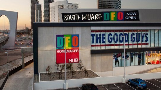 The DFO at South Wharf.
