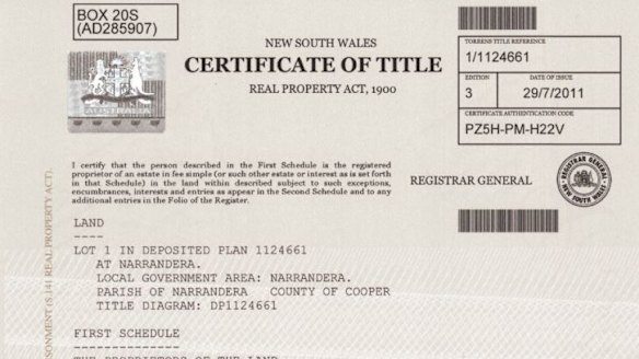 Land and Property Information currently maintains 3.9 million titles. This is expected to grow by 1.8 million over the next 40 years.