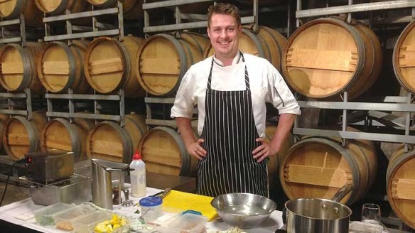 Kiren Mainwaring, from Co-Op Dining, at the launch of Australia's first humane food region in the Swan Valley.
