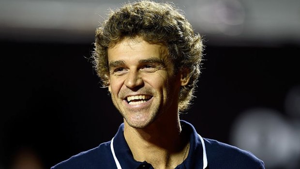 Legend: Brazilian tennis player Gustavo Kuerten is set to light the Olympic cauldron after Pele pulled out.