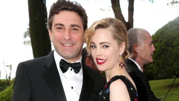 Jean-David Blanc and Melissa George prior to their split.