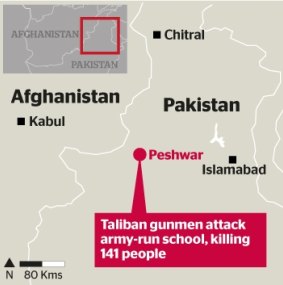 Where the Taliban attack on the school took place in Pakistan.
