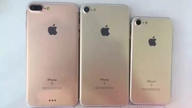 These images appeared online in July, purporting to show three versions of the upcoming iPhone. 