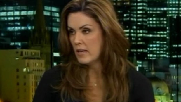 Peta Credlin dropped the "bedwetters" term on the Andrew Bolt report on Monday night.  