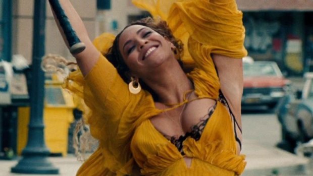 Beyonce in a scene from her visual album Lemonade.