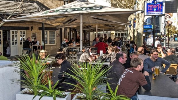 The pub has been an after-work favourite for many CBD workers for nearly 30 years.