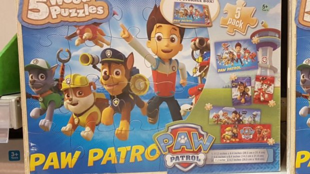 Paw Patrol Puzzle from Kmart