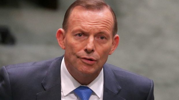 Blunder: Prime Minister Tony Abbott.
