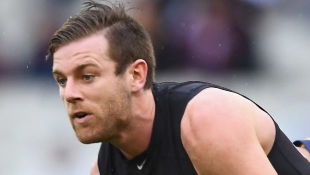 Good year: Carlton's Sam Docherty has won the club's best and fairest player award for 2016.