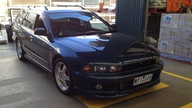 Vladimir Djuric's Mitsubishi Legnum was found dumped in Campbellfield, with McDonalds chicken nugget and french fries wrappers inside.