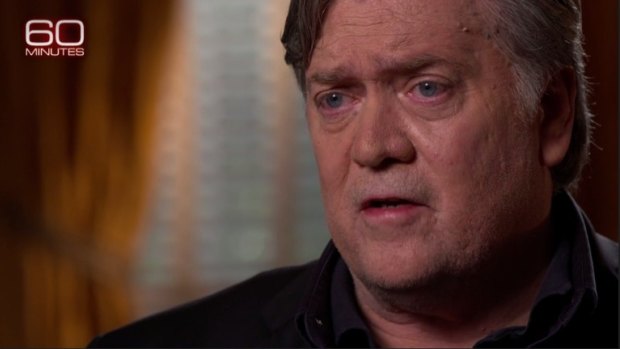 Former White House chief strategist Steve Bannon says GOP voters will lose enthusiasm for Trump if he drifts to the centre on immigration. 
