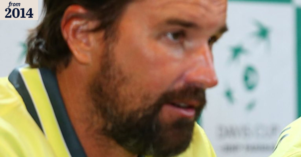 Pat Rafter steps up to new role at Tennis Australia