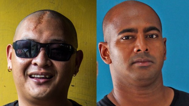 Executed: Andrew Chan and Myuran Sukumaran were put to death in Indonesia.