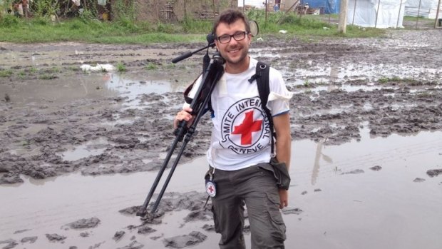 Red Cross spokesman Pawel Krzysiek 