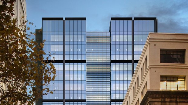 Investa Office Fund's Barrack Place at 151 Clarence Street in Sydney has booked a 35.4 per cent increase in value to $138 million.