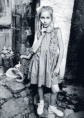 A portrait of a Turkish street girl in 1965. This was one of Mark's favourite photographs.