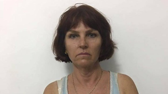 Nurse Tammy Davis-Charles after her arrest last year.