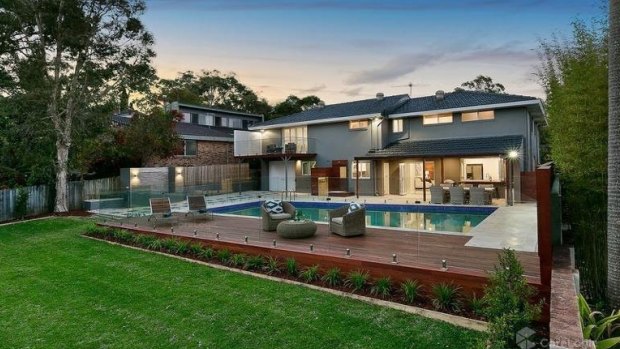 The $2.3 million Wahroonga home owned by Dev Menon and his fiancee is one of several properties seized following last week's arrests.