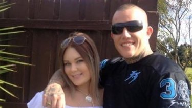 The video was posted by Hayley Van Hostauyen, pictured here with the man believed to be in the video.