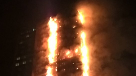 The housing estate tower is White City.