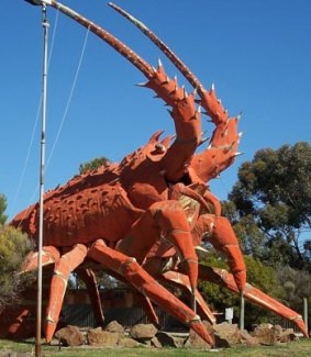 The Big Lobster in Kingston, South Australia.