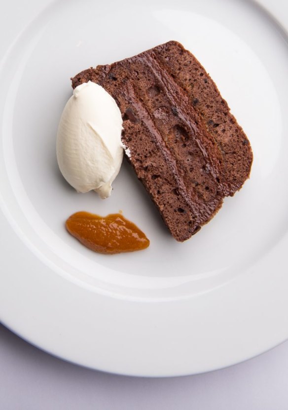 Classic: Sachertorte terrine. 