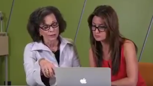 Dr Devra Davis with <i>Catalyst</i> reporter Maryanne Demasi in the episode Wi-Fried, since removed from online platforms by the ABC.