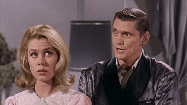 Bewitched starred Elizabeth Montgomery and Dick York.