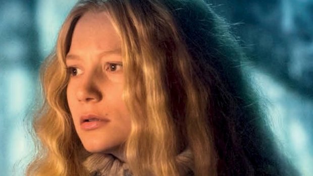 Mia Wasikowka in <i>Crimson Peak</i>.