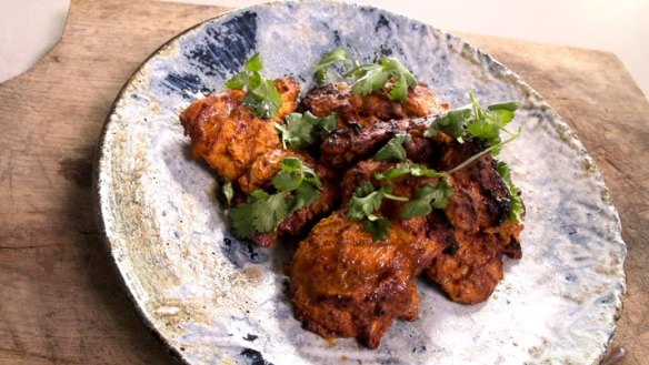 Adam Liaw's tandoori chicken.