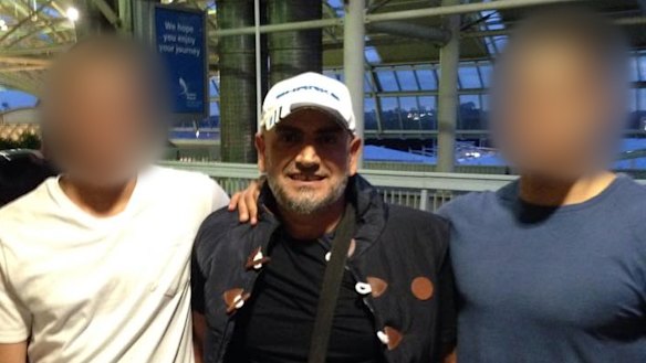 Khaled Khayat, pictured at Sydney Airport in 2014, is one of the men arrested.