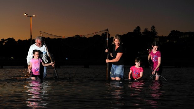 Tackle shops have been running out of stock as families enjoy fishing at the river