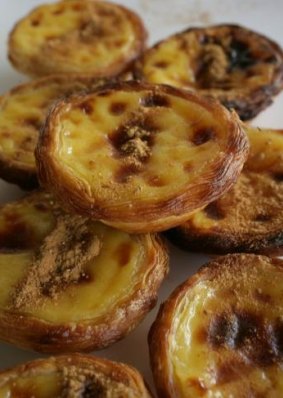 Portuguese custard tarts.