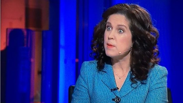 Annabel Crabb was among ABC's 'A-team' of election commentators during their 7.5-hour coverage.