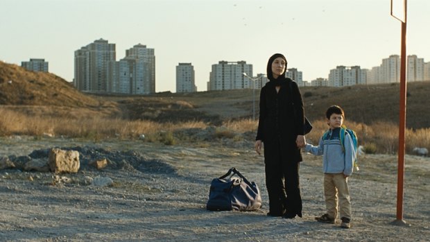 Umay, mother of five year-old Cem, pays a high price for her escape from a violent husband.