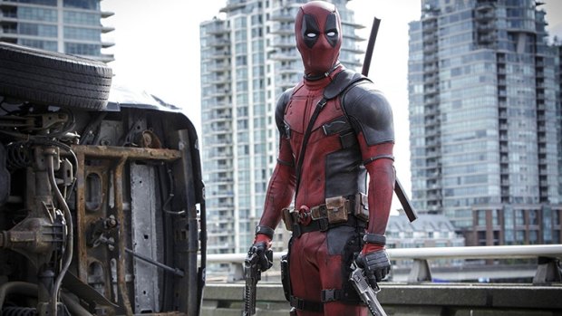 Record run ... Ryan Reynolds as superhero Deadpool.