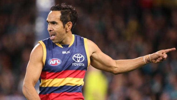 Adelaide forward Eddie Betts, who was subjected to racist abuse at the weekend.