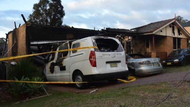 Neighbours described it as a "fireball" that engulfed the home. 
